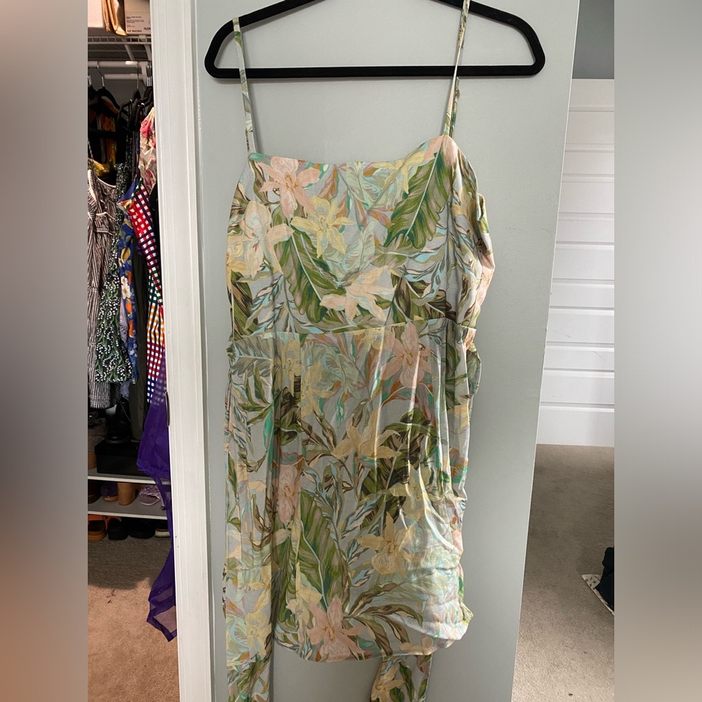 Green Show Me Your Mumu dress